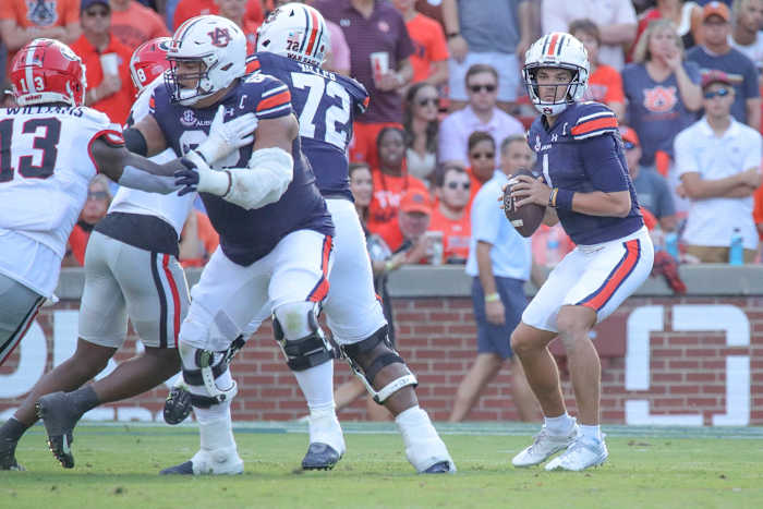 Payton Thorne vs Georgia Eric Starling/Auburn Daily